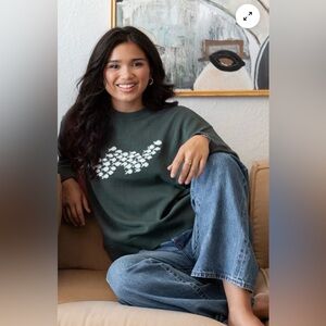 Fighting Eel pullover- Kombu Fish Current, Blk, Sz S. LIKE NEW, never worn.